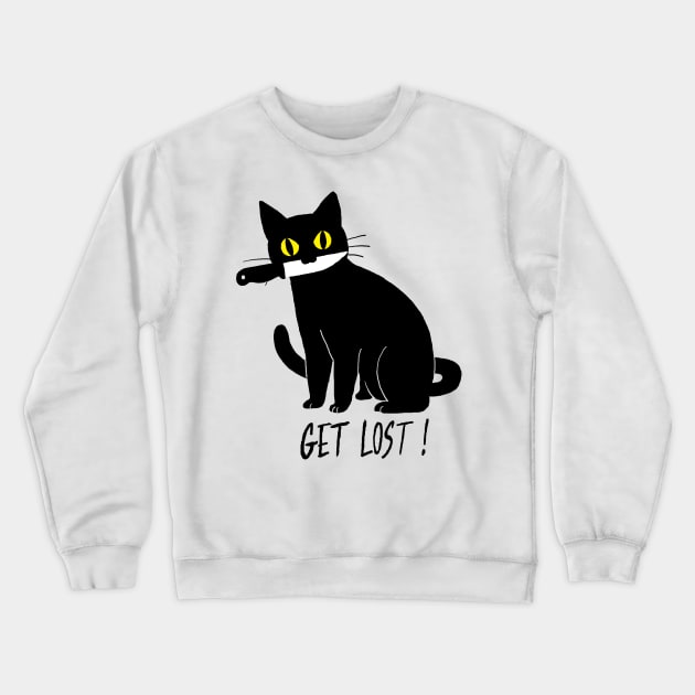 GET LOST! Crewneck Sweatshirt by kookylove